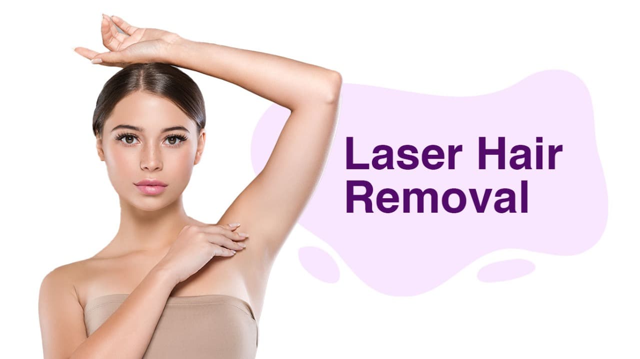 Laser hair removal treatment